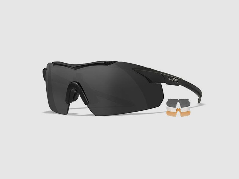 WILEY-X Sonnenbrille WX VAPOR COMM, grau/klar/helles orange, Bild 1 von 6