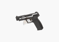 G&G Piranha Mk I GBB Airsoft Pistolet w czarnym/srebrnym -F-