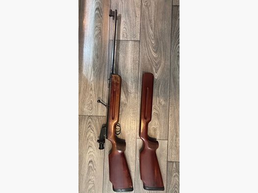 Haenel 311 Match-Luftgewehr inkl. Diopter & Ersatzschaft – funktionsfähig –