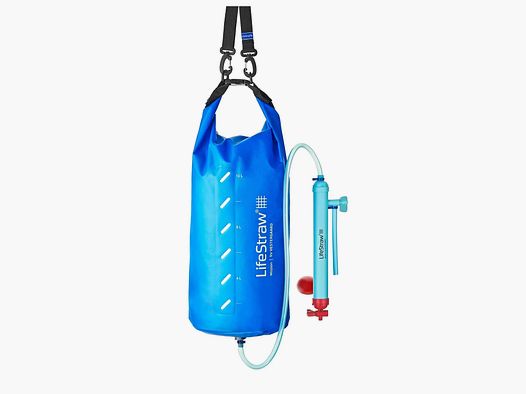 Filtre à eau LifeStraw Mission 12 L bleu