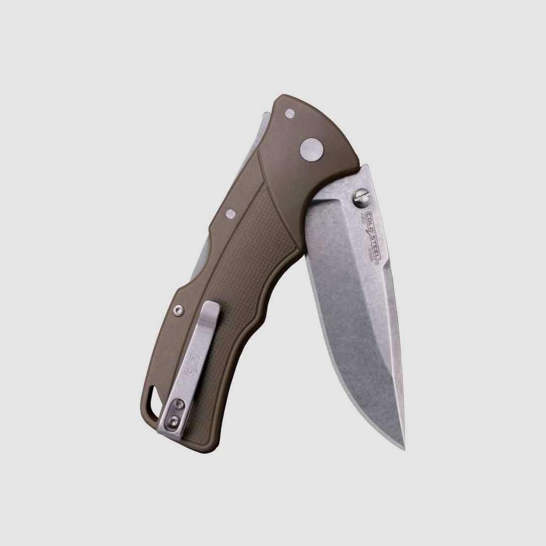 Cold Steel Verdict Taschenmesser, Spear Point, 4116SS, Flat Dark Earth Griff
