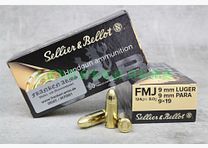 Sellier&Bellot 9mm Luger FMJ 124gr. 8,0g 50 piezas precios por cantidad