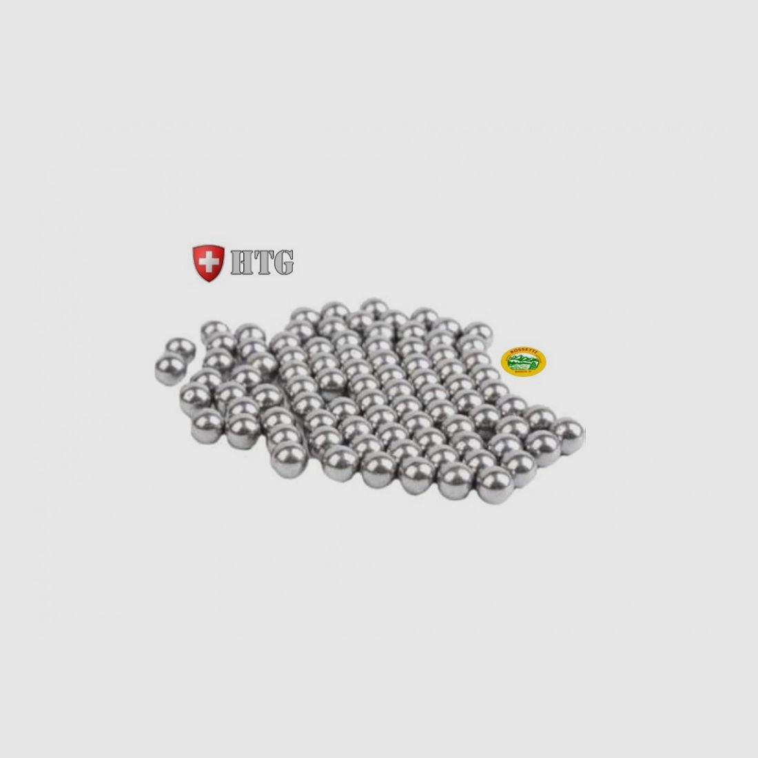 HTG Aluminiumkugeln Kal.50 - Packung mit 50 Stk. - Paintball