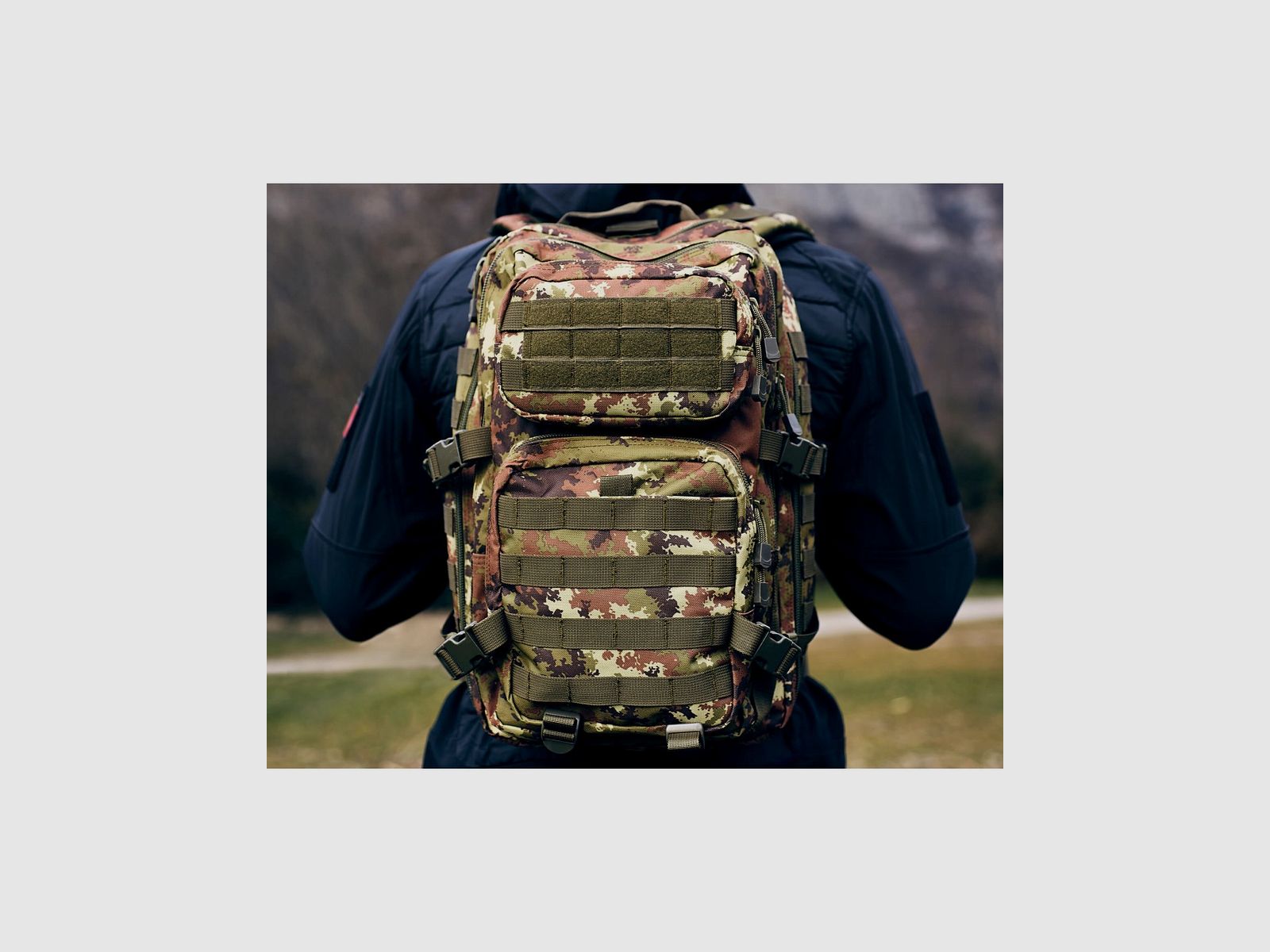 Outac Tactical Bull Rucksack 40 Liter vegetiert italienisch, Bild 3 von 3