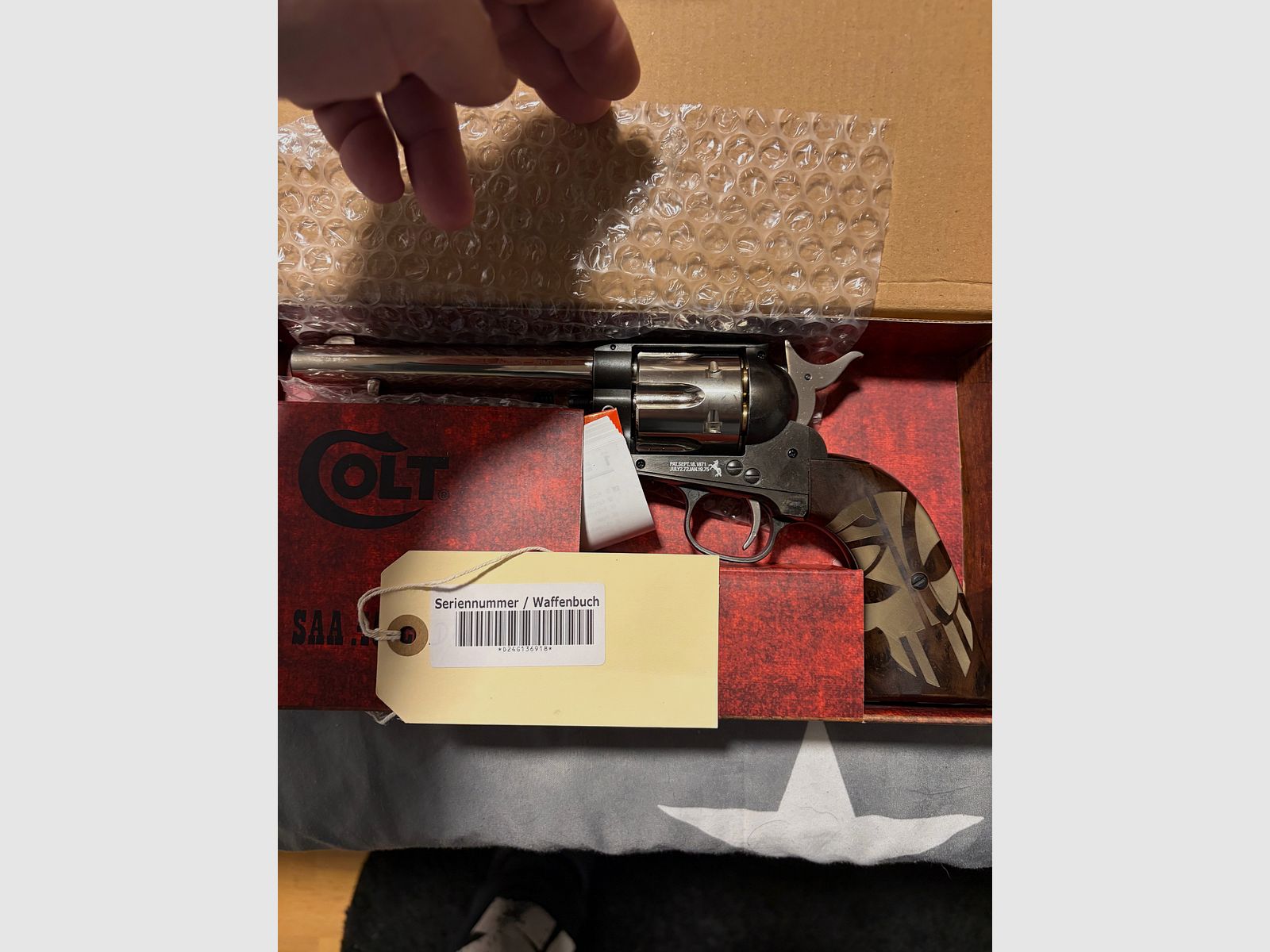 Colt SAA Peacemaker cal.43 co2 von RAMSHOP