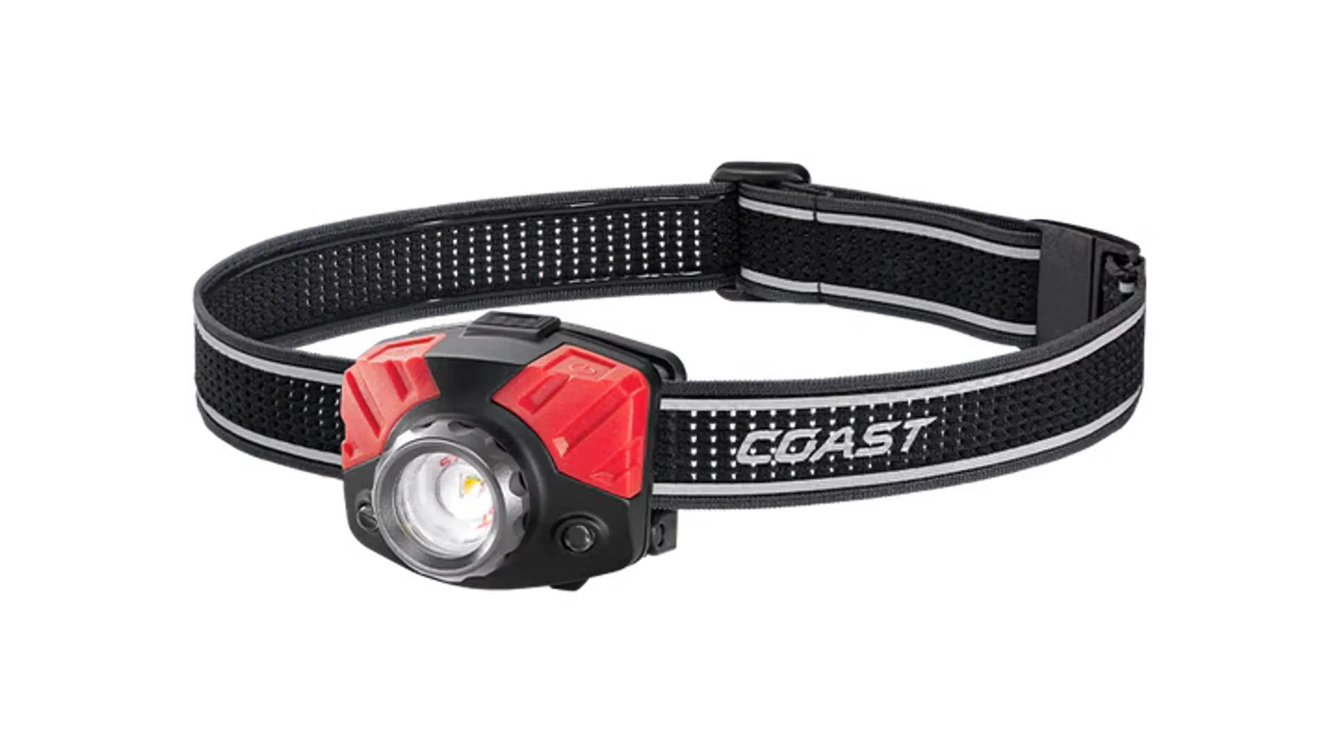 Coast FL75 LED Stirnlampe weiss & rot, 700 Lumen, mit 4 AAA Batterien
