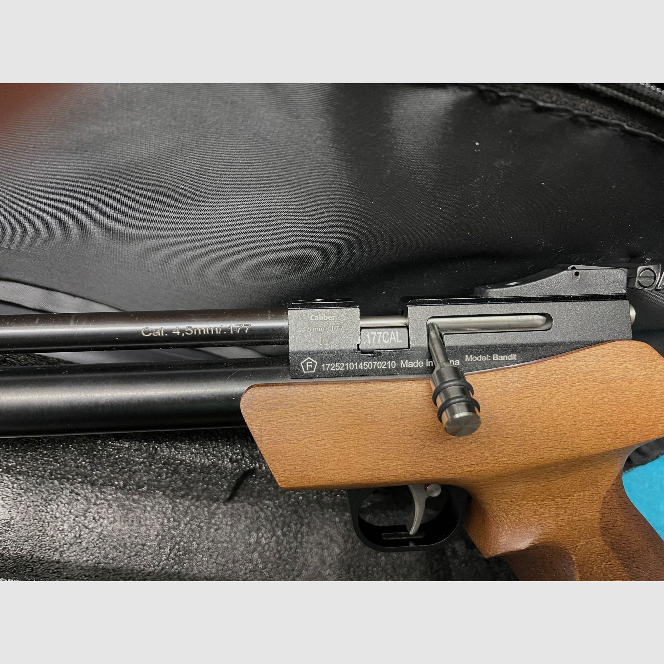 Diana air pistol Bandit Gen II compressed air like new, image 2 of 4