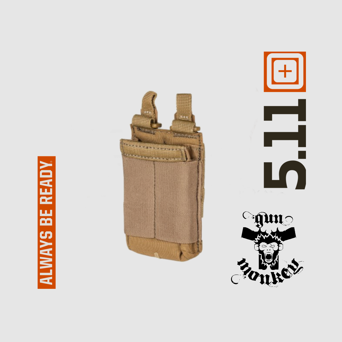 Ładownica karabinowa 5.11 Flex Single AR Mag Pouch 2.0 kol. 134 Kangaroo (56753), zdjęcie 2 z 3