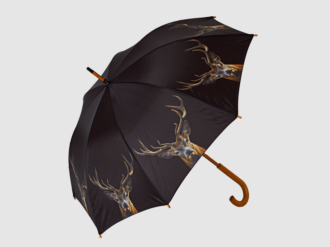 Stock-Regenschirm Motiv Hirsch
