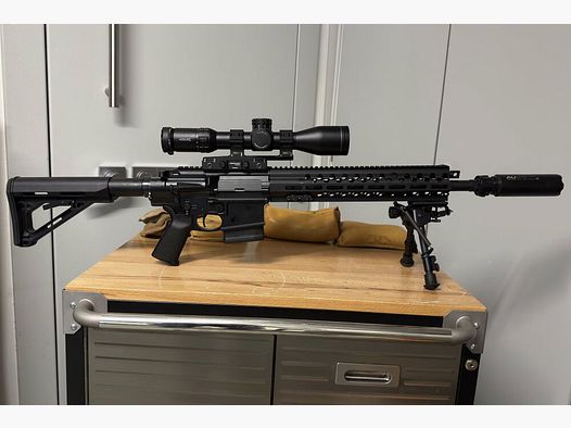 Burk BR10 16' with scope and bipod .308Win