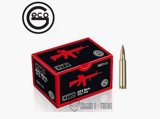 150 cartridges GECO cal 223 Rem 55gr FMJ DTX
