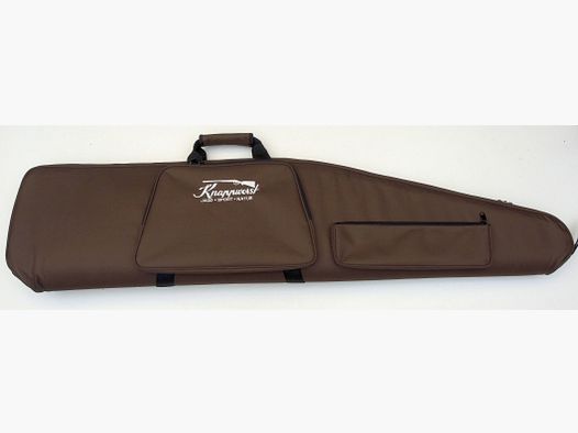 Knappworst Gewehrfutteral Braun, mit Tasche 130cm