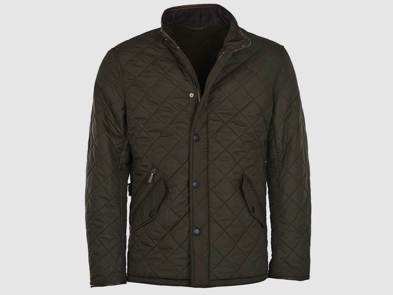 Barbour Powell Quilt, Olive