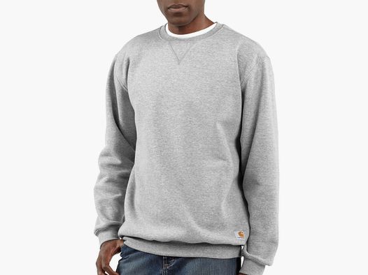 Carhartt Midweight Crewneck Sweatshirt Mens Heather Grey XXL