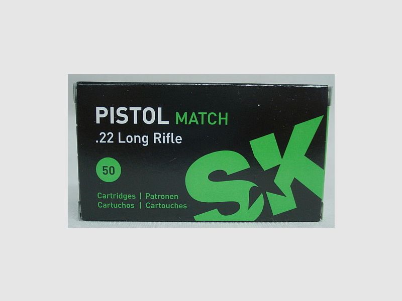 SK .22lr Pistol Match - (a50)