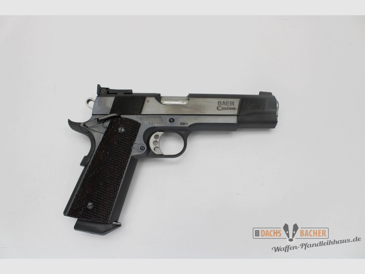Pistole LES BAER Custom Kal. .45 ACP Bo-Mar Visier