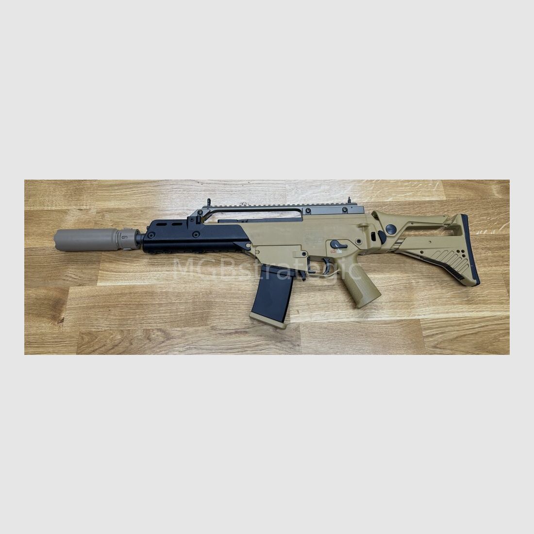 Heckler & Koch MGB243C Limited Edition semi-automatic rifle .223Rem HK243 in "G36C" barrel length Limited Edition by MGB - fixed stock - civilian version of the H&K G36C