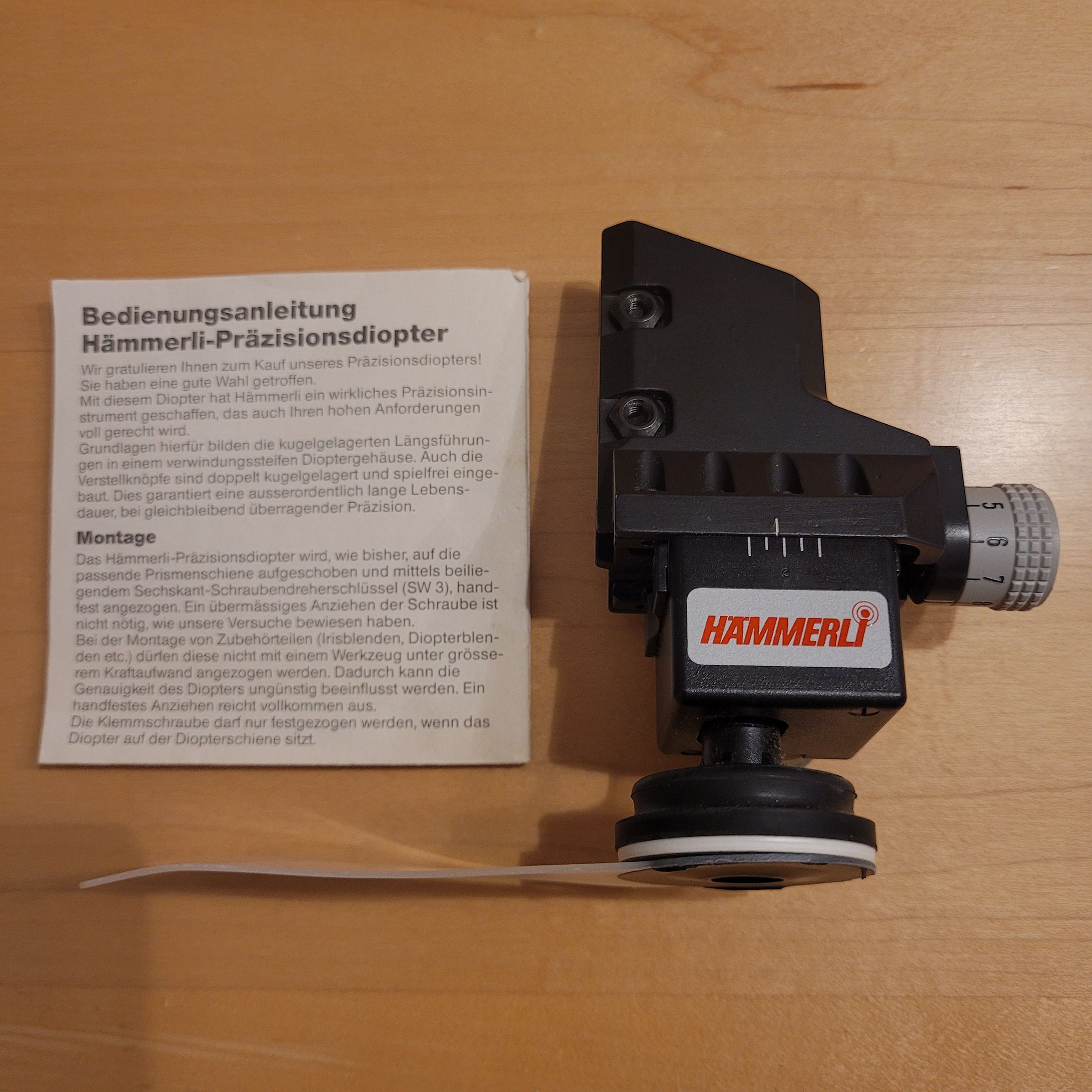 Diopter - Hämmerli Präzisionsdiopter