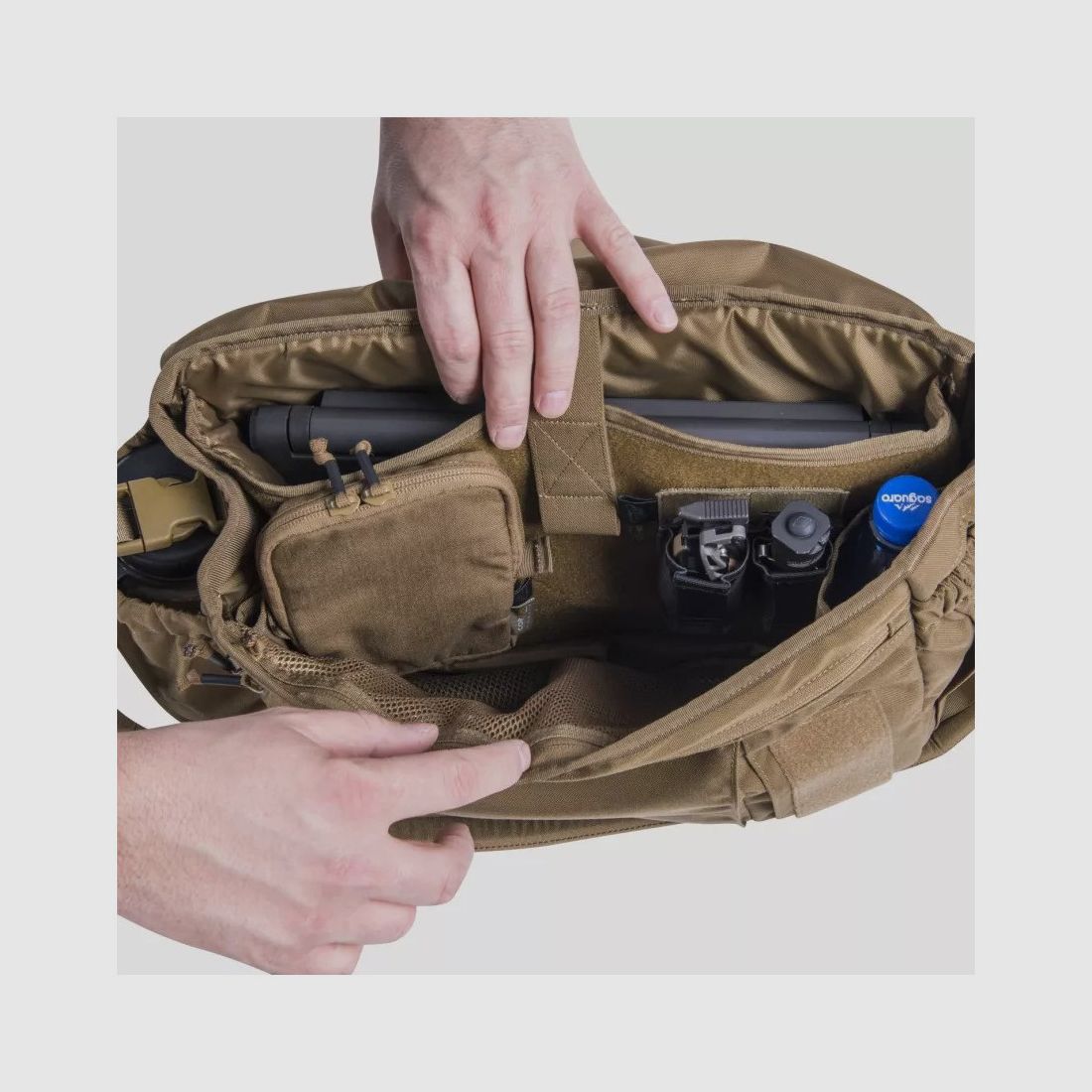 URBAN COURIER BAG Large Cordura Olive Green Tasche, Bild 3 von 9