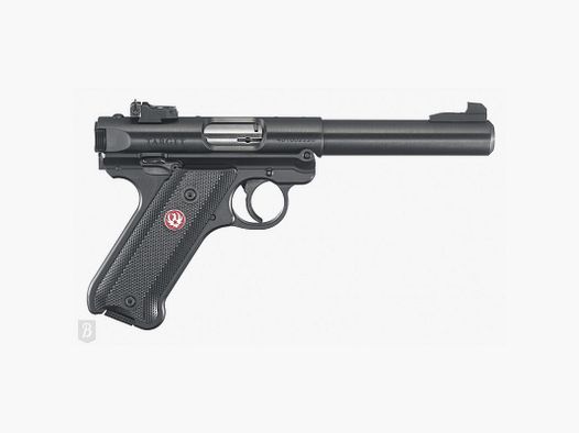 PISTOLA RUGER MARK IV ,22LR 5,5 P 10DISPAROS BRONCE EMPUÑADURA TARGET