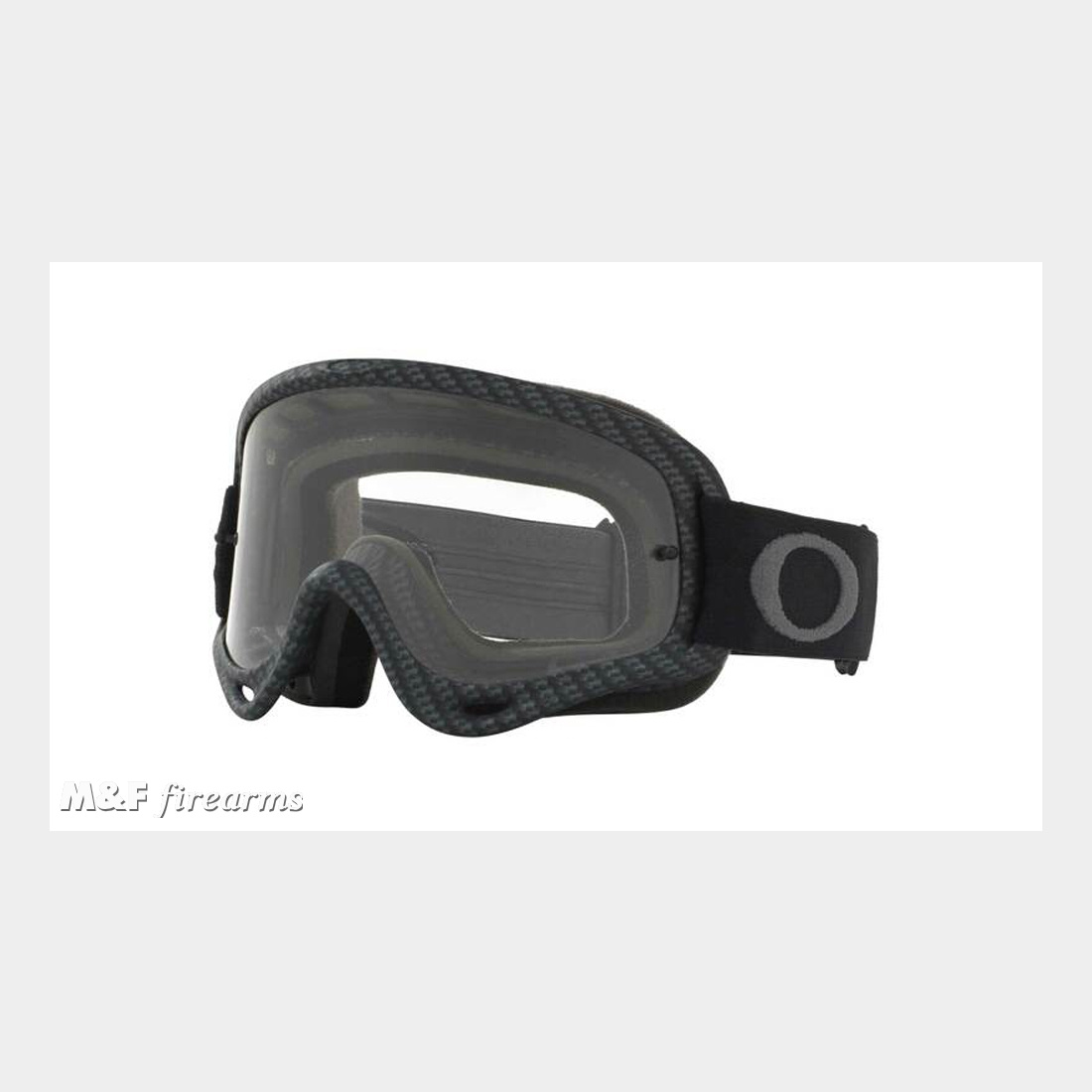 OAKLEY O Frame MX-Schutzbrille Sand Goggle Jet mit dunkelgrauer Scheibe
