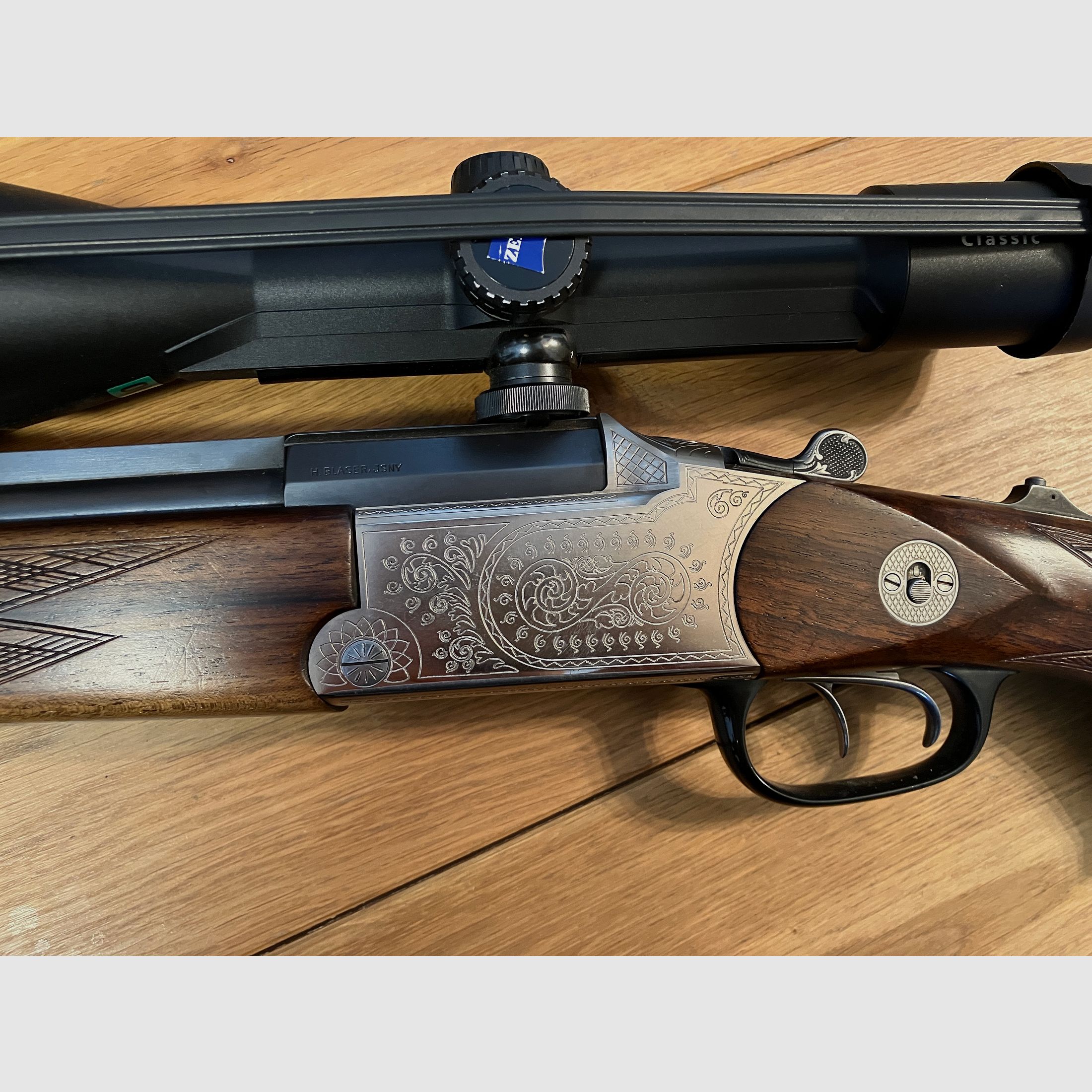 Blaser Bergstutzen .30-06 Spring. 5,6x50 Mag.