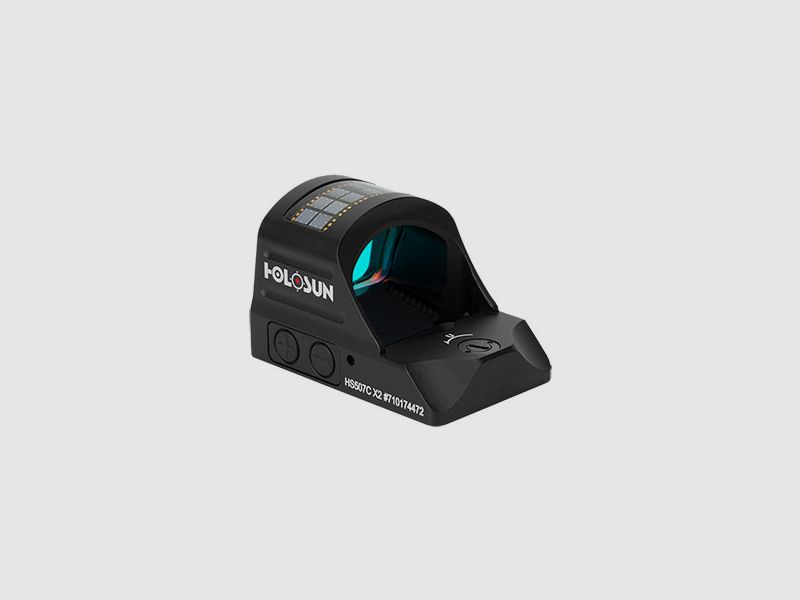 Holosun Micro Reflex Dot HS 507 C X2 solar – Punkt- und Punktkreisvisier ROT, Bild 4 von 7