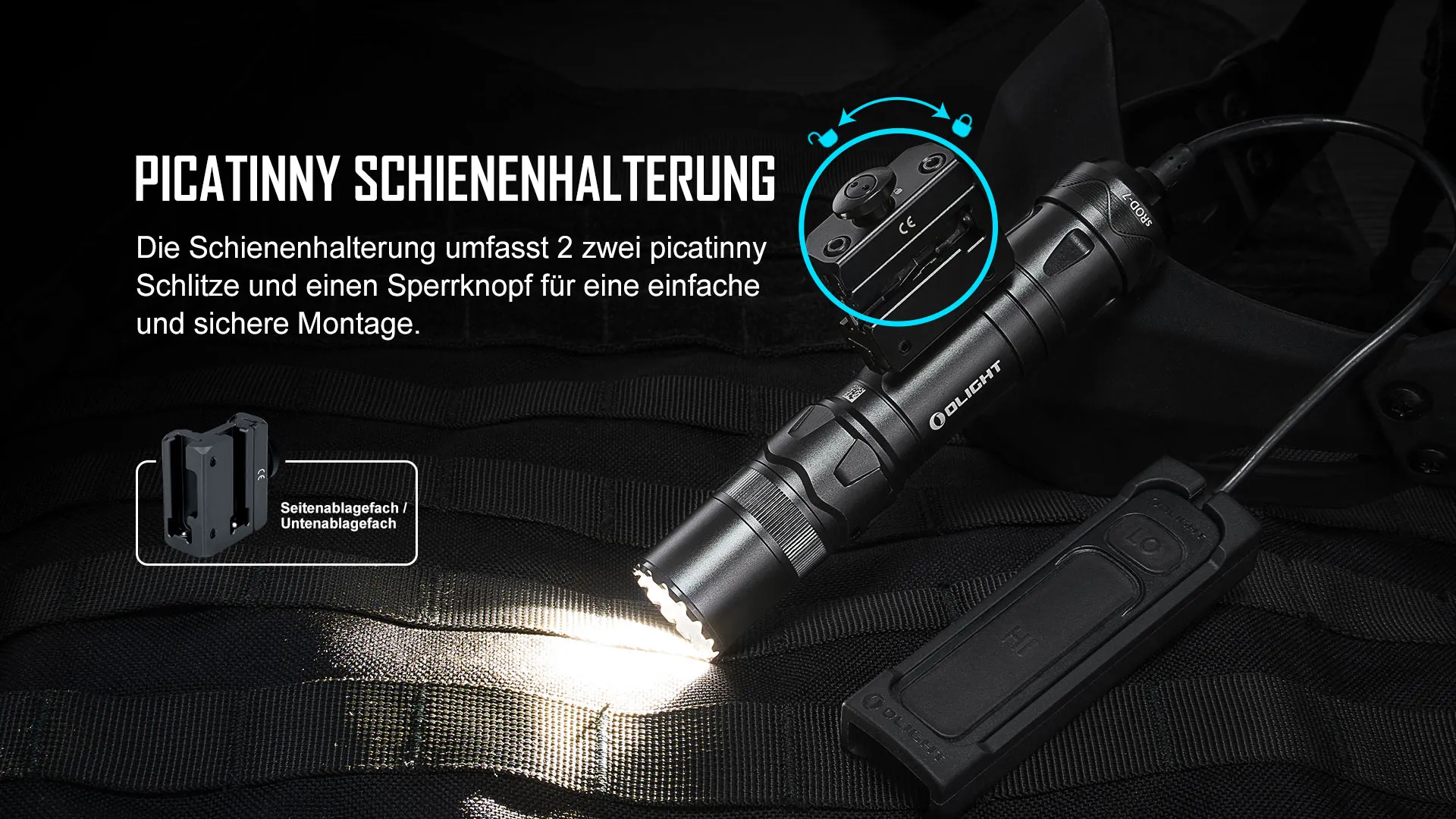 Olight Odin GL Mini Torcia Tattica, immagine 5 di 15