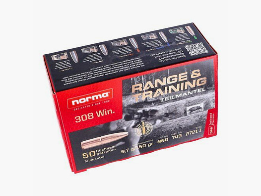 Norma Range & Training .308Win (50 pack)
