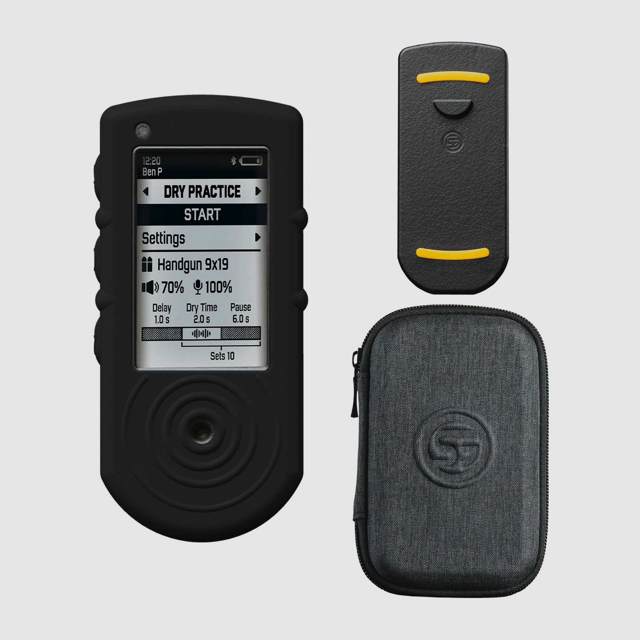 SHOOTERS GLOBAL SG Timer 2 Range Master Bundle - Czarny