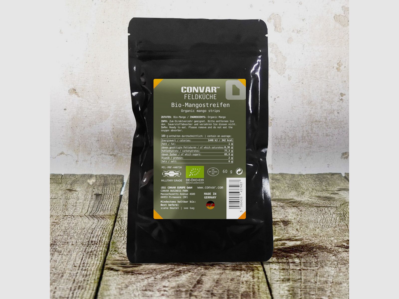 Bio Mangostreifen 60 g