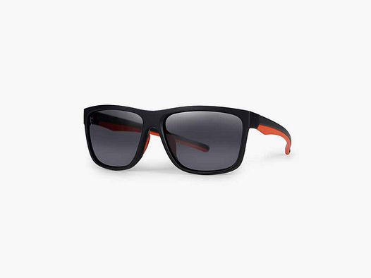 LUNETTES – FOX – COLLECTION BLACK / ORANGE lunettes de soleil – Verres gris