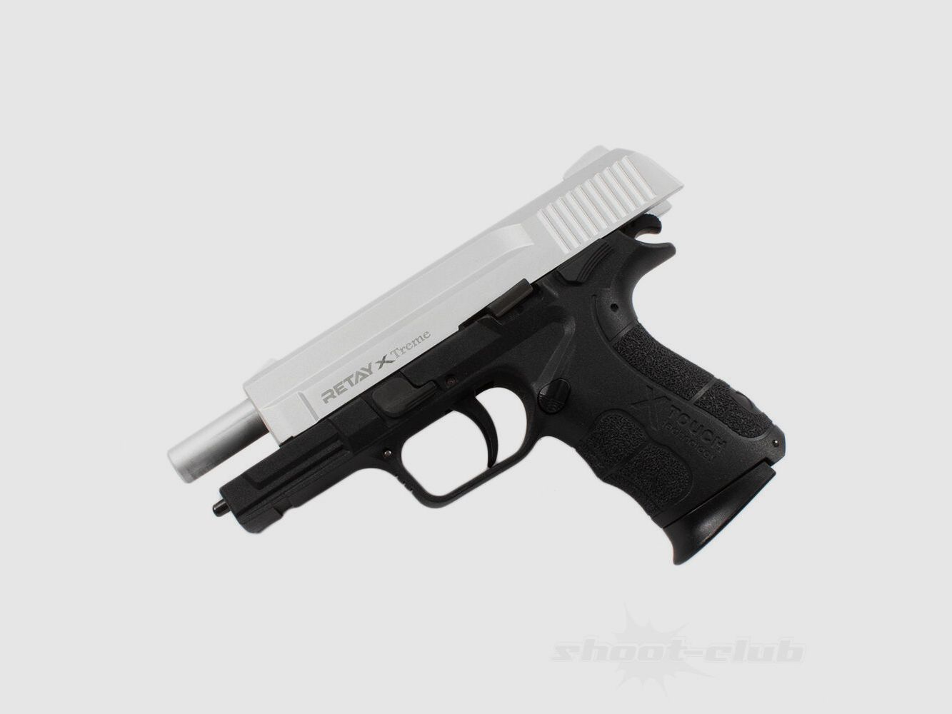 Retay X-Treme 9mm P.A.K. Nickel Blank Cartridges 9mm+Oil-Pen