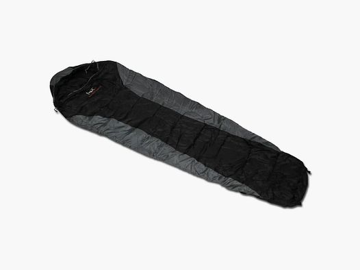 Fox Outdoor Sacco a Pelo Mummia Economic nero grigio