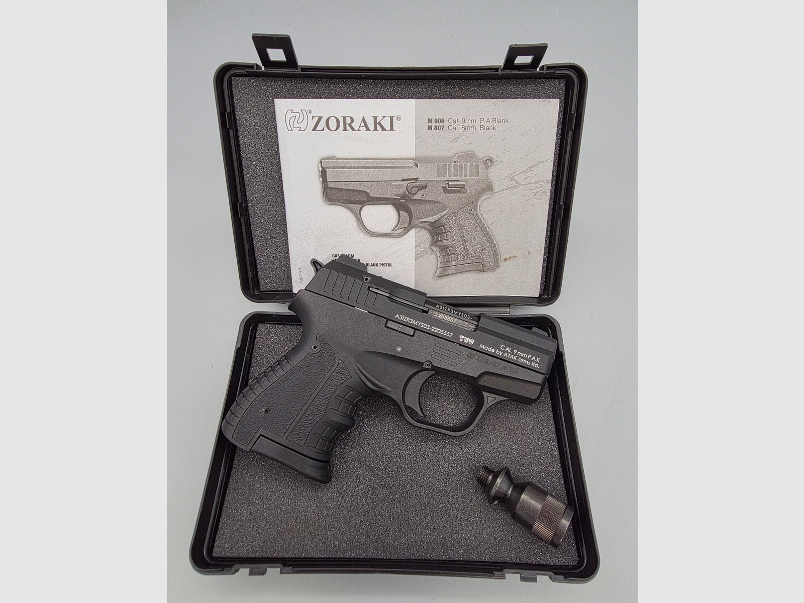 Zoraki Mod. 906    9mm PAK Schreckschuss SRS