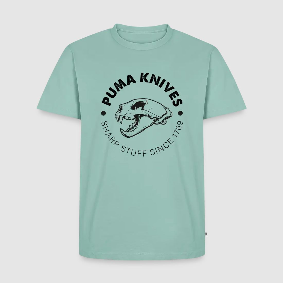 PUMA Men´s Premium T-Shirt "PUMA KNIVES Skull BW"