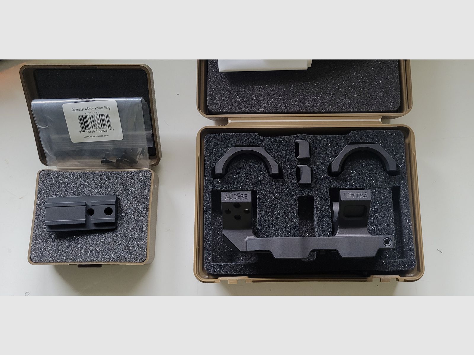 Audere Levitas Montage 0MOA 34mm + Scopelink ACRO