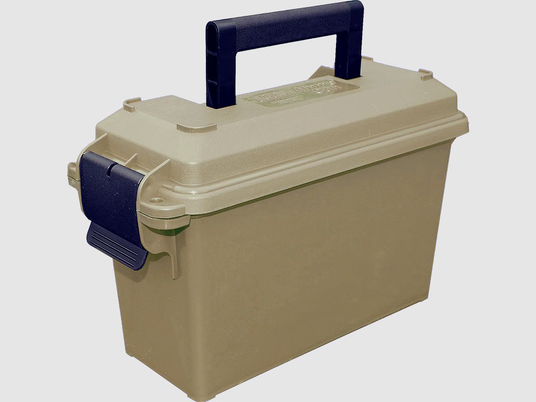 MTM scatola per munizioni Tall AC30T-72 dark earth