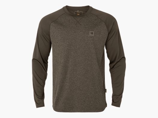 Härkila Kodiak CleverWool L/S T-shirt Men Dark Hunting Green XXL