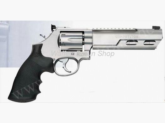 S&W Rev. Mod. 686 "Competitor", 6", cal. .357 Mag., stainless/matt, Performance Center Modell
