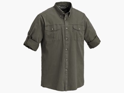 Safari Langarmhemd - 2 Brusttaschen