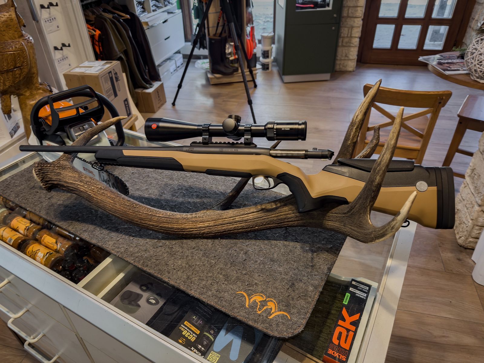 Steyr MS Wild Macherpaket mit Stihl Kettensäge