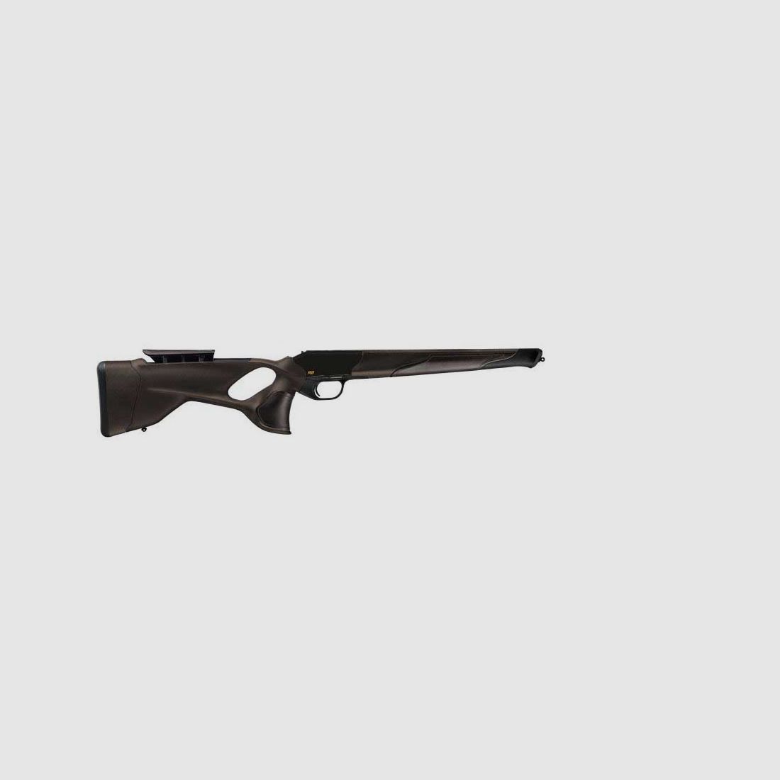 Blaser System R8 Ultimate Silence Leder / Schwarzbraun / Echtleder Cocoa / verstellbarer Schaftrücken