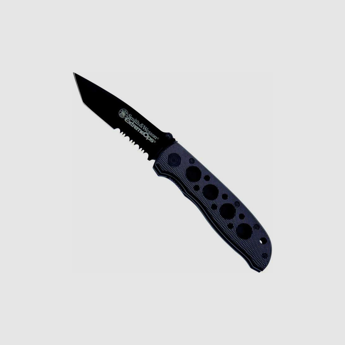 Smith & Wesson Messer Extreme Ops Tanto Black Teilwellenschliff