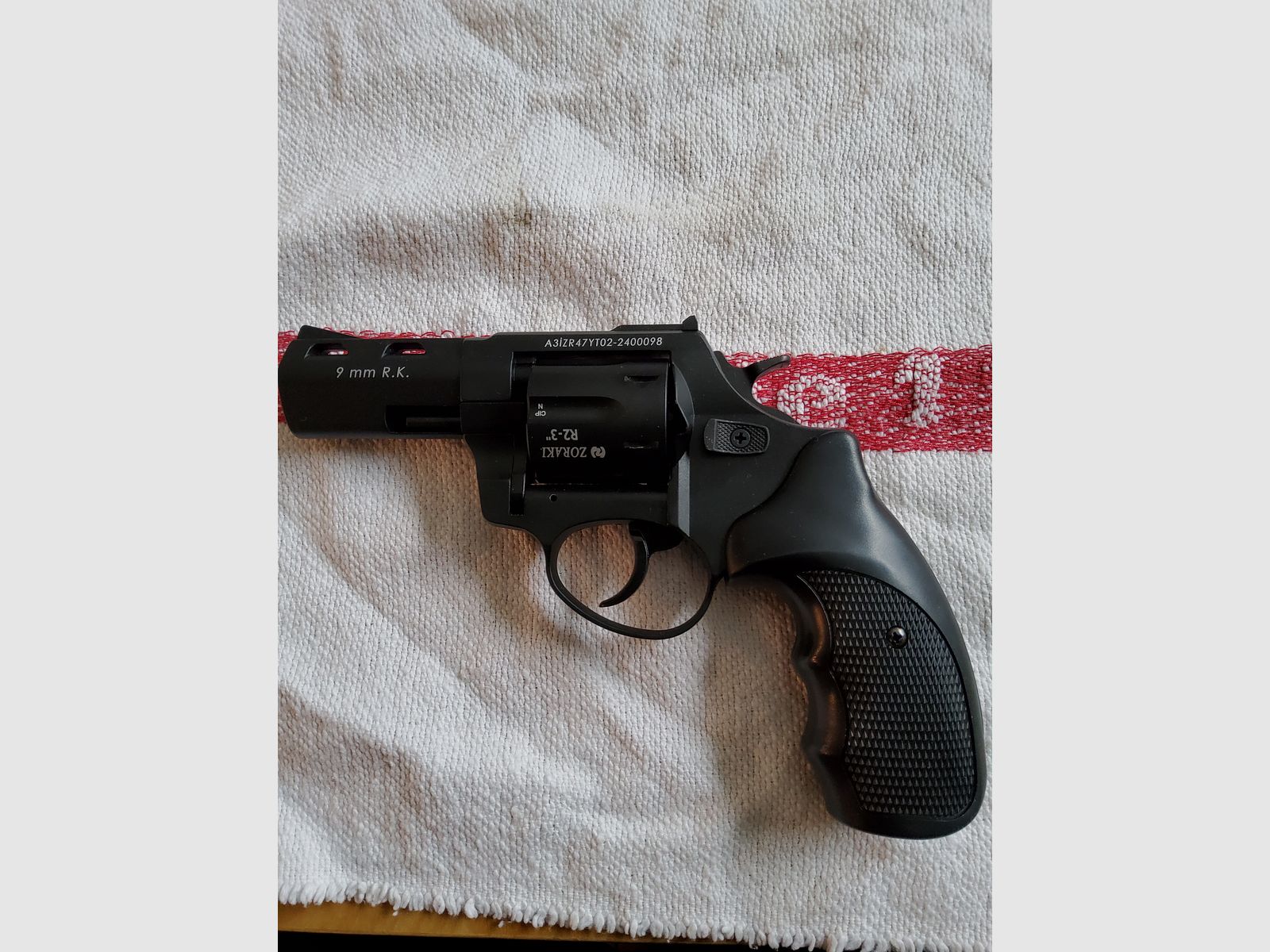 Zoraki R2 3'' blank firing revolver 9 mm R.K. absolutely as new