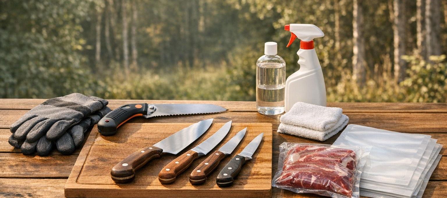 Checklist: DIY tools for wild processing