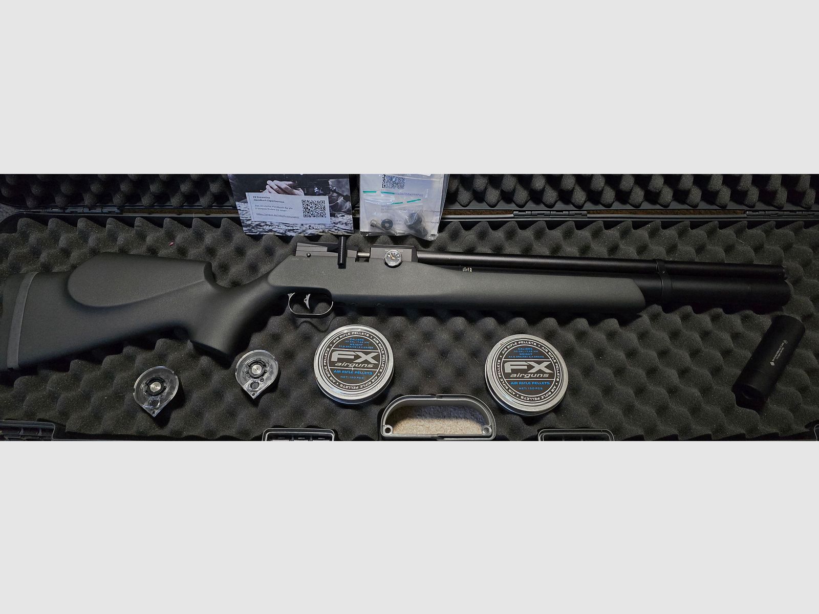 FX Dreamline Kal. .30 / 7,62mm – 7,5 Joule – Topstaat + Accessoires