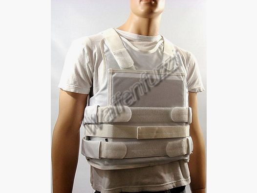 Gilet anti-perforation certifié K3 TW20 blanc taille S-M