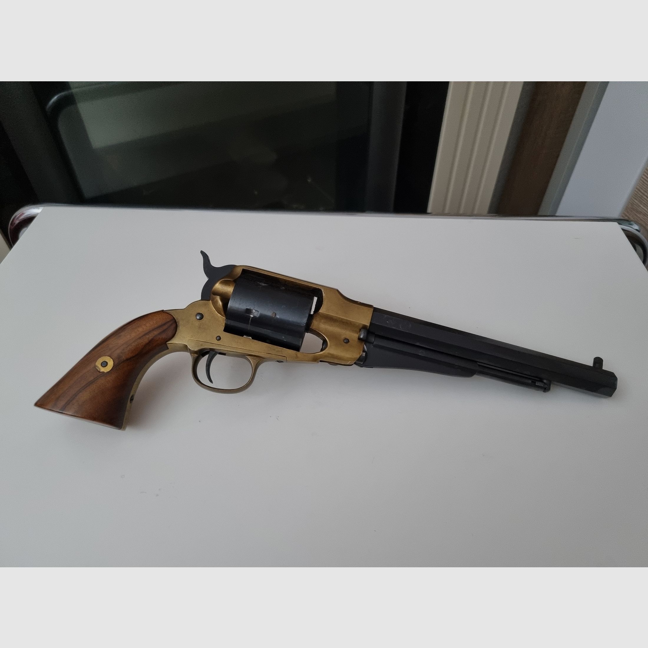Western Remington New Army 9mm Knall Seltener Neumann Umbau PTB 304