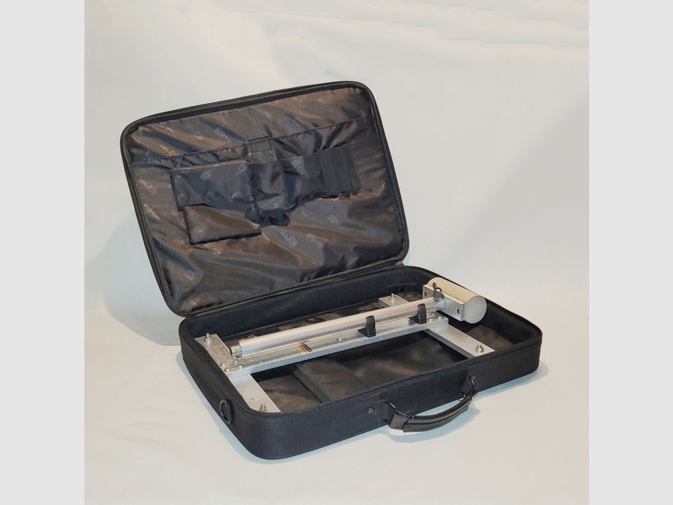KGF-Auflagestativ - Auflageständer Alu HT-1000-Basic18 mit Buchenholz-Auflage 5x18cm, klappbar